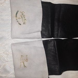 Vintage Satin Kidd Lambskin Gloves - image 1